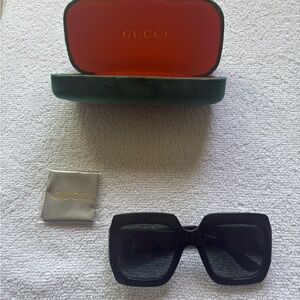 Gucci Black Sunglasses